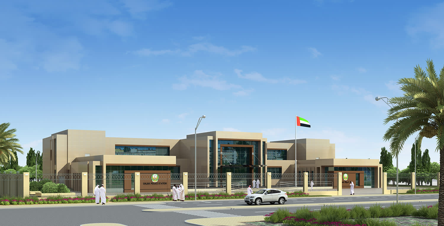 Delma Island Police Station — MEP